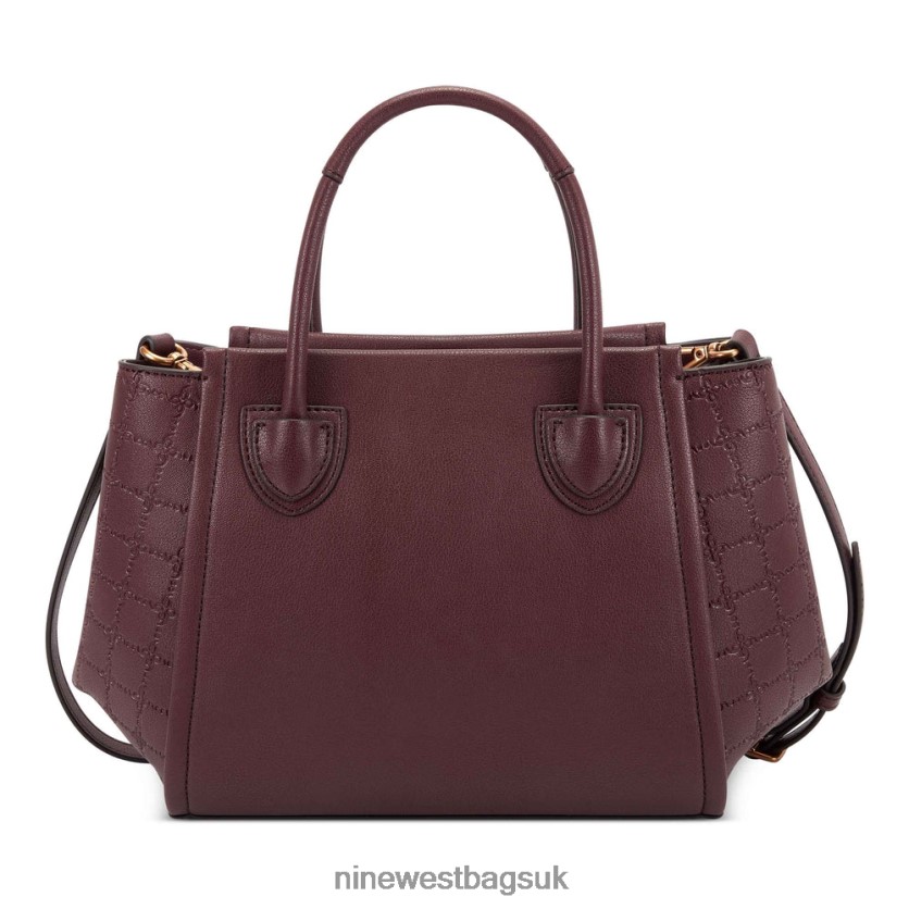 Nine West Camden Jet Set Satchel RFX40B2733 - Nine West Bags UK Merlot