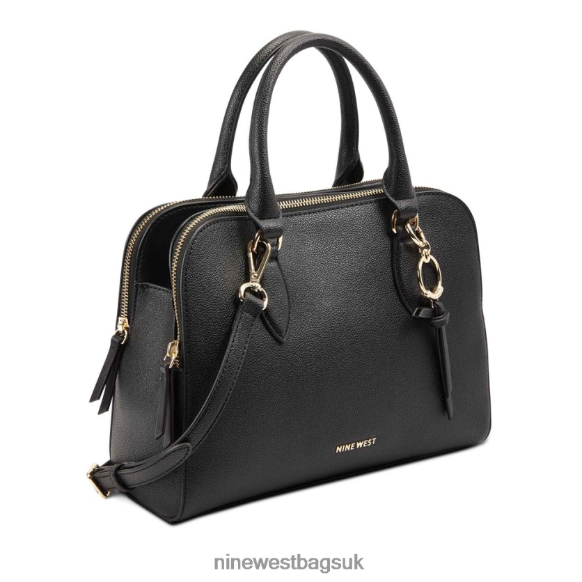 Nine West Cyra A List Satchel RFX40B2760 - Nine West UK Sale Black