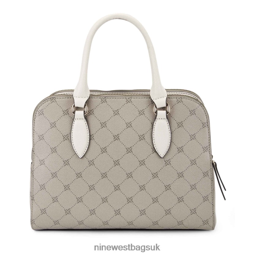 Nine West Cyra A List Satchel RFX40B2829 - Nine West Bags UK Hazel Logo/Milk
