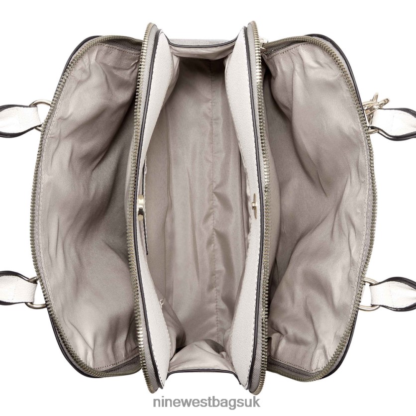 Nine West Cyra A List Satchel RFX40B2829 - Nine West Bags UK Hazel Logo/Milk