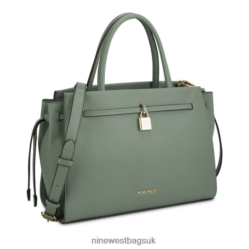 Nine West Elara Satchel RFX40B2808 - Nine West UK Sale Aloe