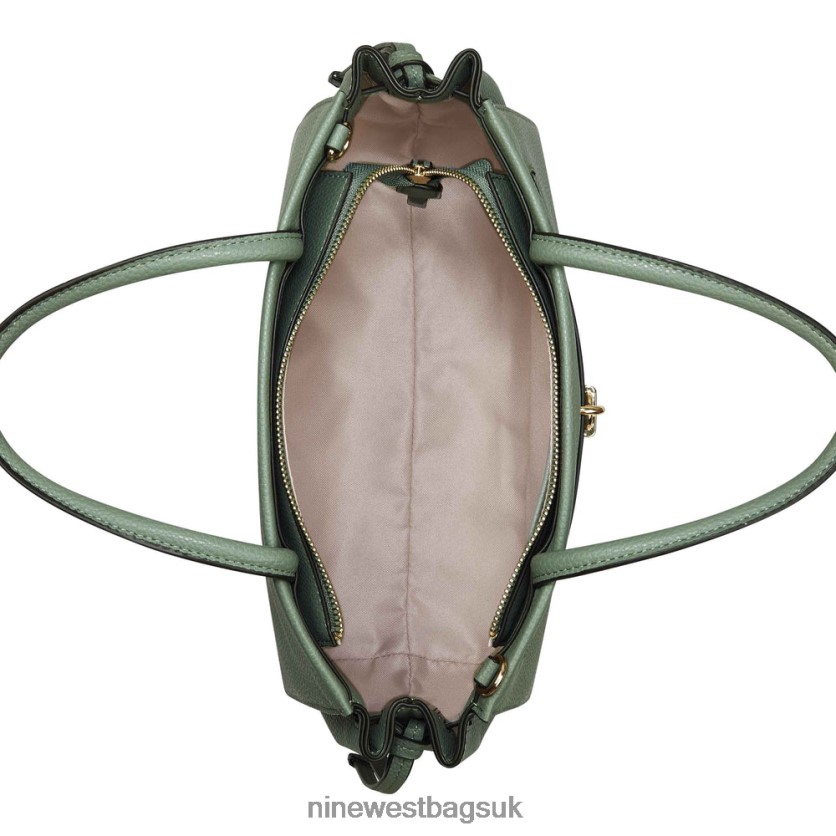 Nine West Elara Satchel RFX40B2808 - Nine West UK Sale Aloe