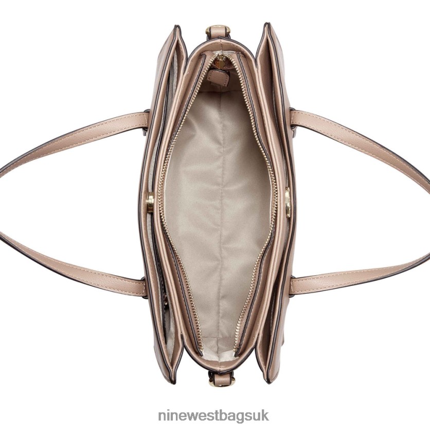 Nine West Geneva Jet Set Satchel RFX40B2748 - Nine West UK Sale Sable