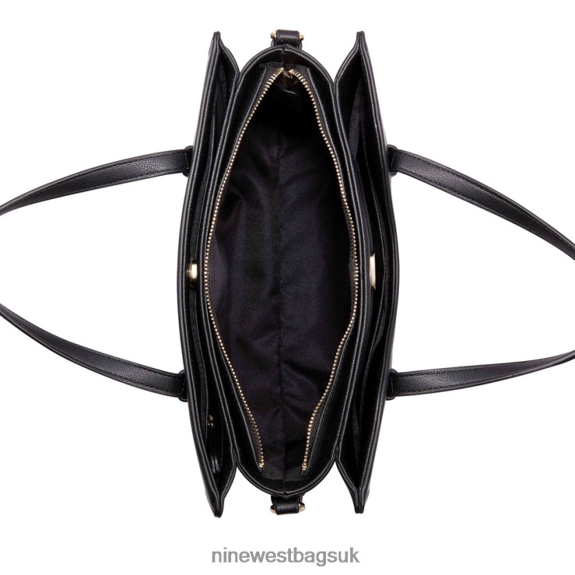 Nine West Geneva Jet Set Satchel RFX40B2819 - Nine West Sandals UK Black