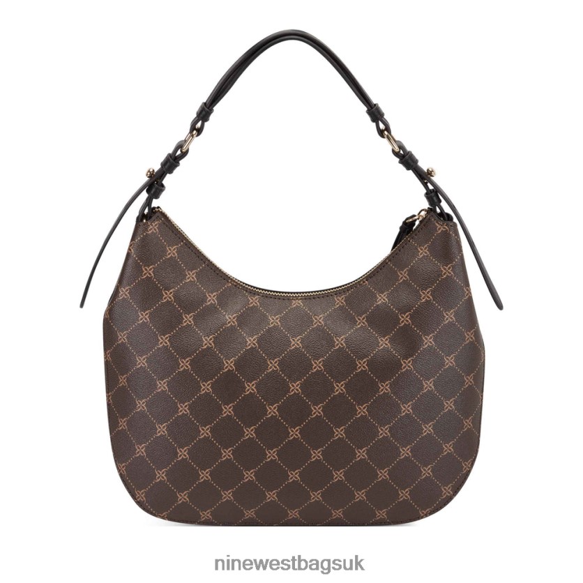 Nine West Irina Hobo RFX40B2820 - Nine West UK Sale Brown/Black