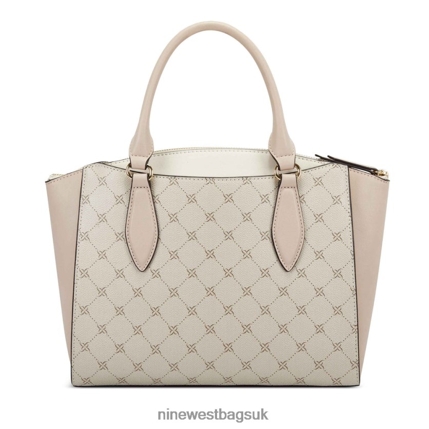 Nine West Paisley Jet Set Satchel RFX40B2752 - Nine West UK Sale Mushroom Logo/Marble