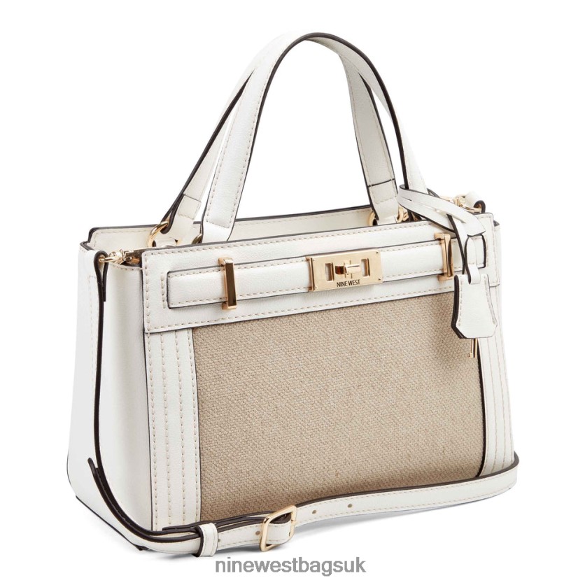 Nine West Sadie Jet Set Satchel RFX40B2815 - Nine West Sandals UK White Multi