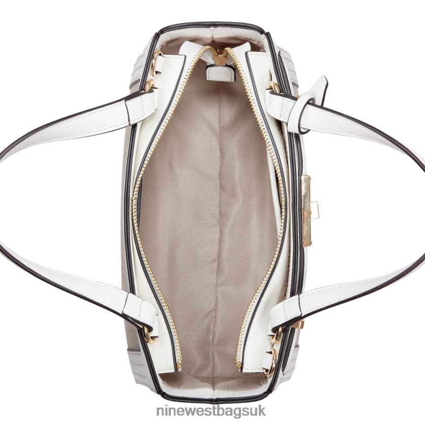 Nine West Sadie Jet Set Satchel RFX40B2815 - Nine West Sandals UK White Multi