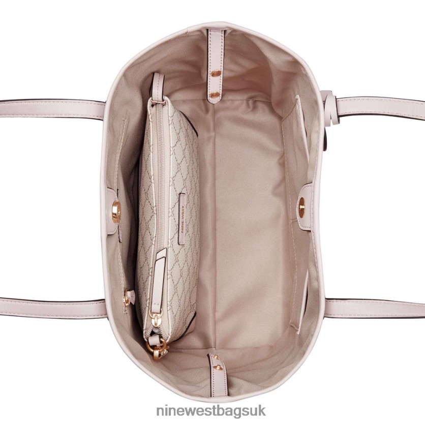 Nine West Delaine 2 In 1 Tote RFX40B2133 - Nine West UK Mushroom Logo/Pink