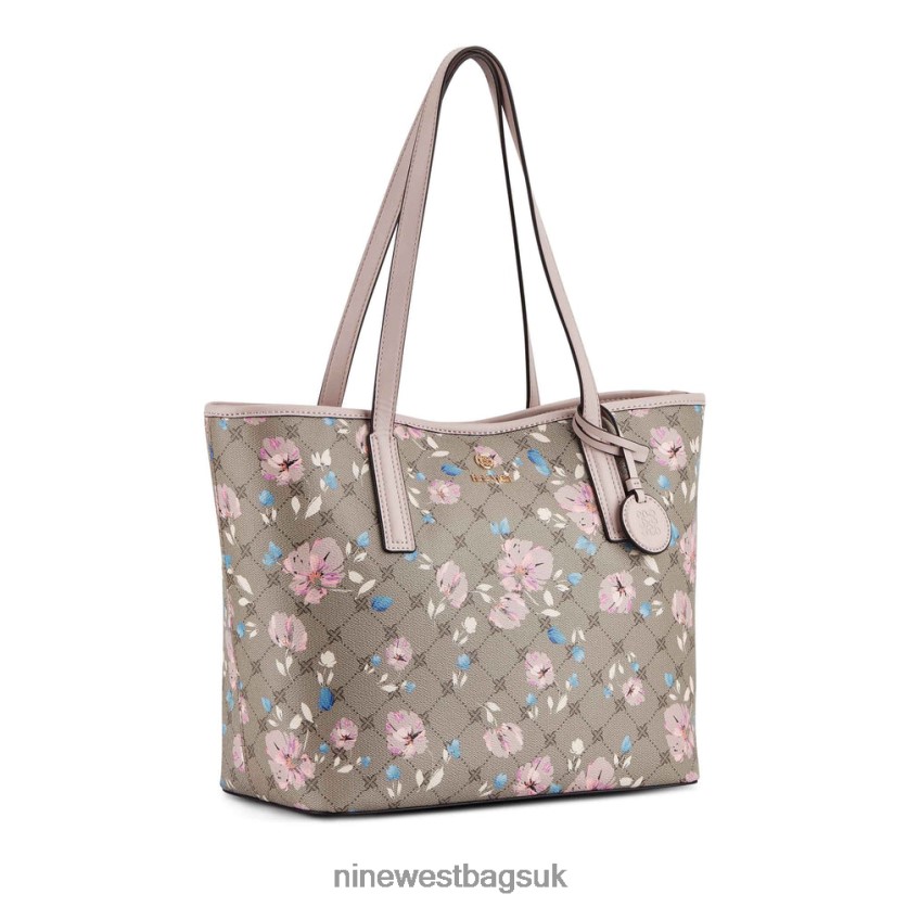 Nine West Delaine 2 In 1 Tote RFX40B2135 - Nine West UK Sale Floral Logo