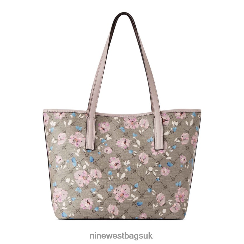Nine West Delaine 2 In 1 Tote RFX40B2135 - Nine West UK Sale Floral Logo