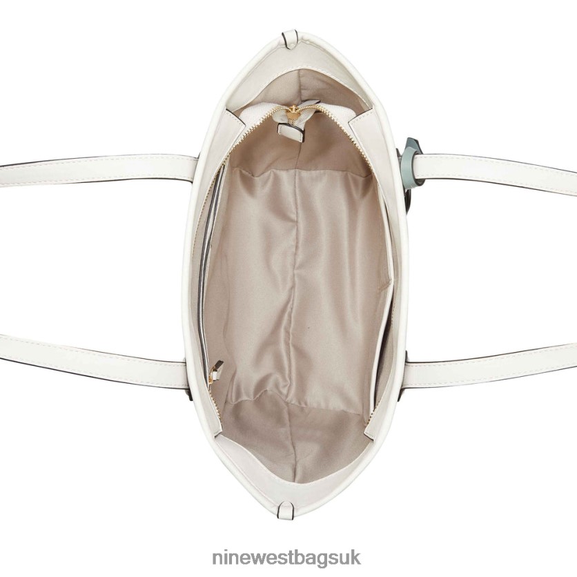 Nine West Emery Small Tote RFX40B2706 - Nine West UK Beige Logo/Aloe