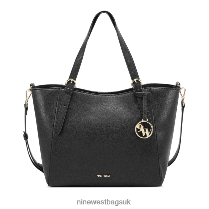 Nine West Kylee Medium Trap Tote RFX40B2694 - Nine West UK Black
