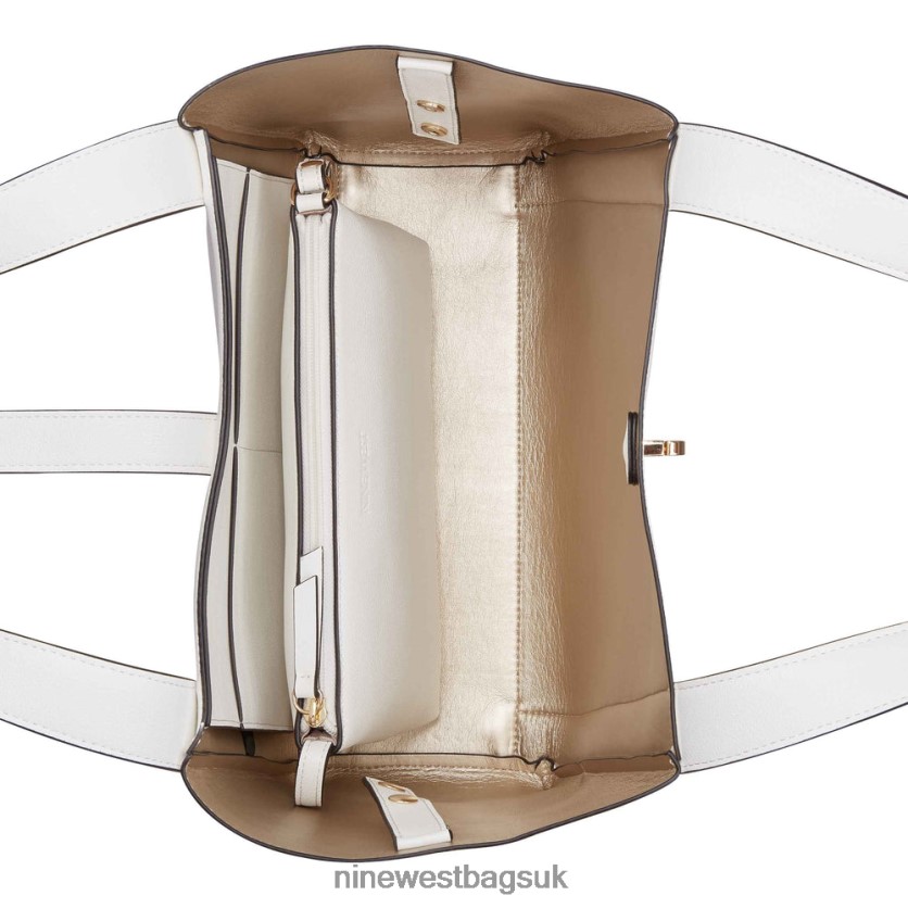 Nine West Morely 2 In 1 Tote RFX40B2124 - Nine West Bags UK Optic White