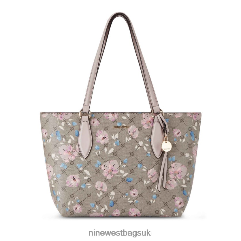Nine West Paisley Small Tote RFX40B2126 - Nine West Sandals UK Floral Logo