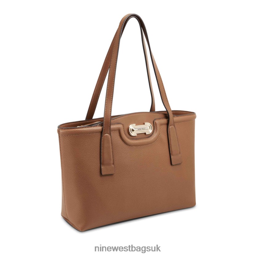 Nine West Pella Small Elite Tote RFX40B2702 - Nine West UK Saddle Tan