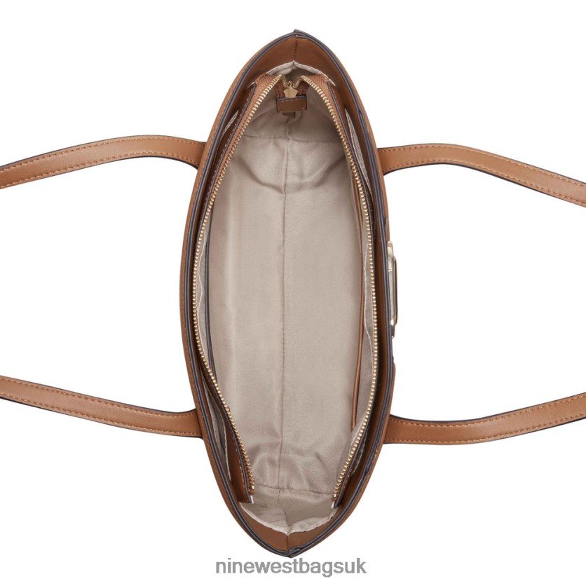 Nine West Pella Small Elite Tote RFX40B2702 - Nine West UK Saddle Tan