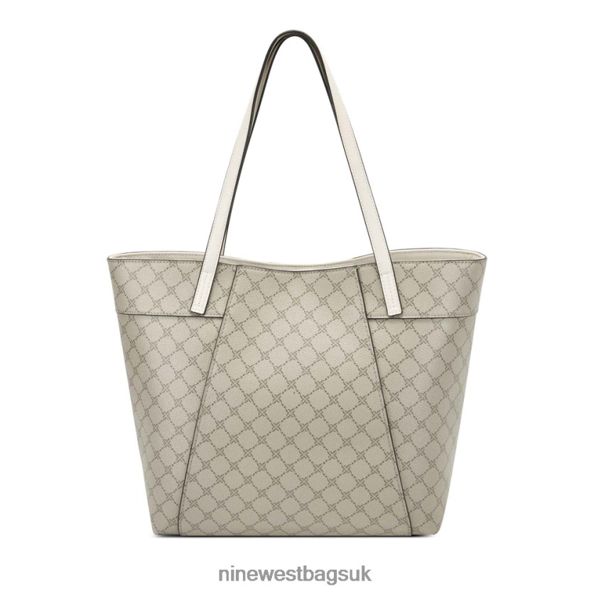 Nine West Sunnyside Jet Set Tote RFX40B2098 - Nine West Sandals UK Beige Logo/Milk