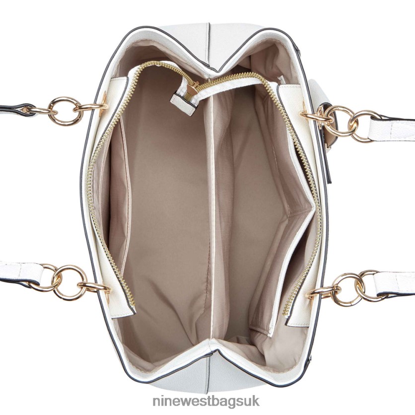 Nine West Basil Jet Set Shopper RFX40B2428 - Nine West Bags UK Optic White