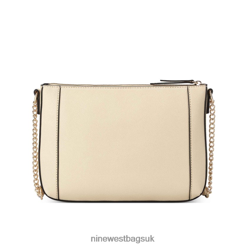 Nine West Basil Top Zip Crossbody RFX40B2431 - Nine West UK Sale Cornsilk