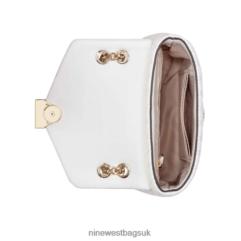 Nine West Caelia Mini Convertible Crossbody Flap RFX40B2439 - Nine West UK Sale Optic White