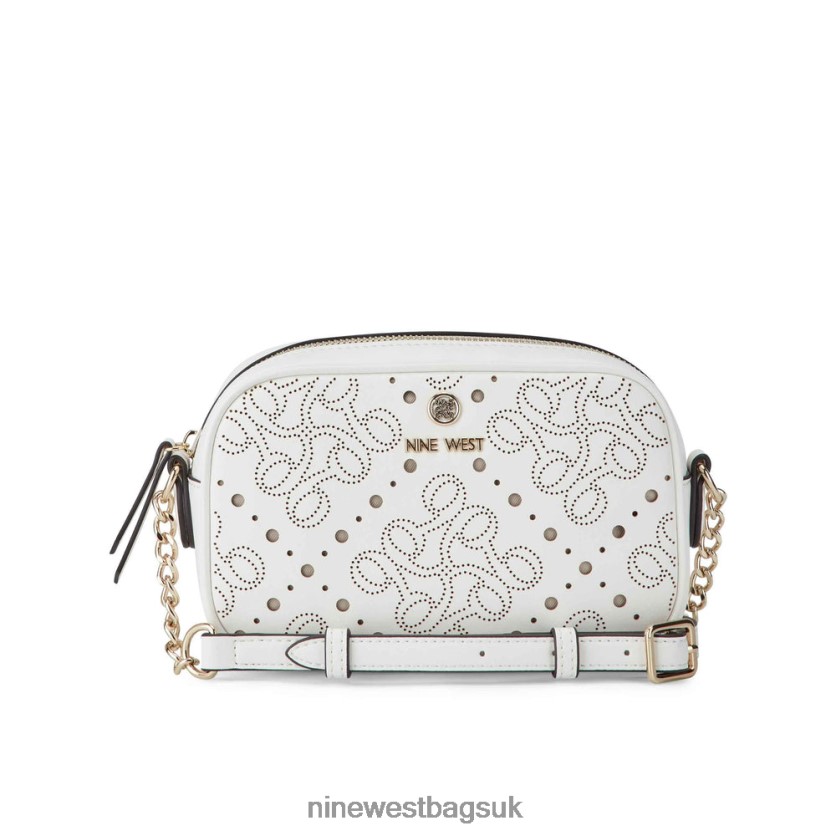 Nine West Delaine Mini Camera Crossbody RFX40B2458 - Nine West Sandals UK Optic White