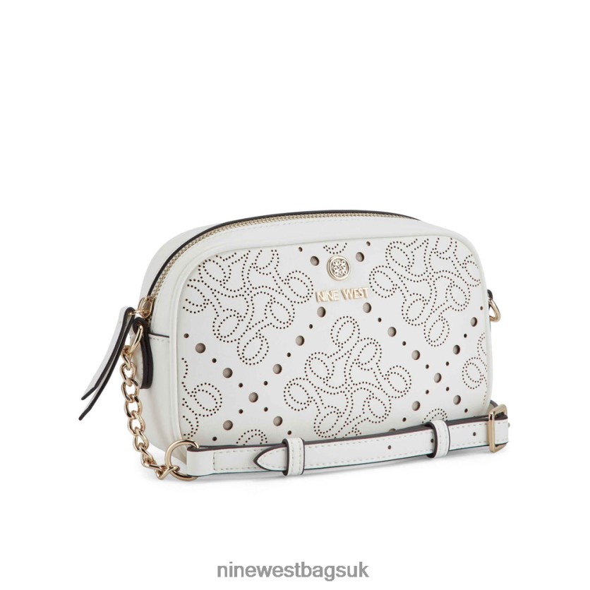Nine West Delaine Mini Camera Crossbody RFX40B2458 - Nine West Sandals UK Optic White