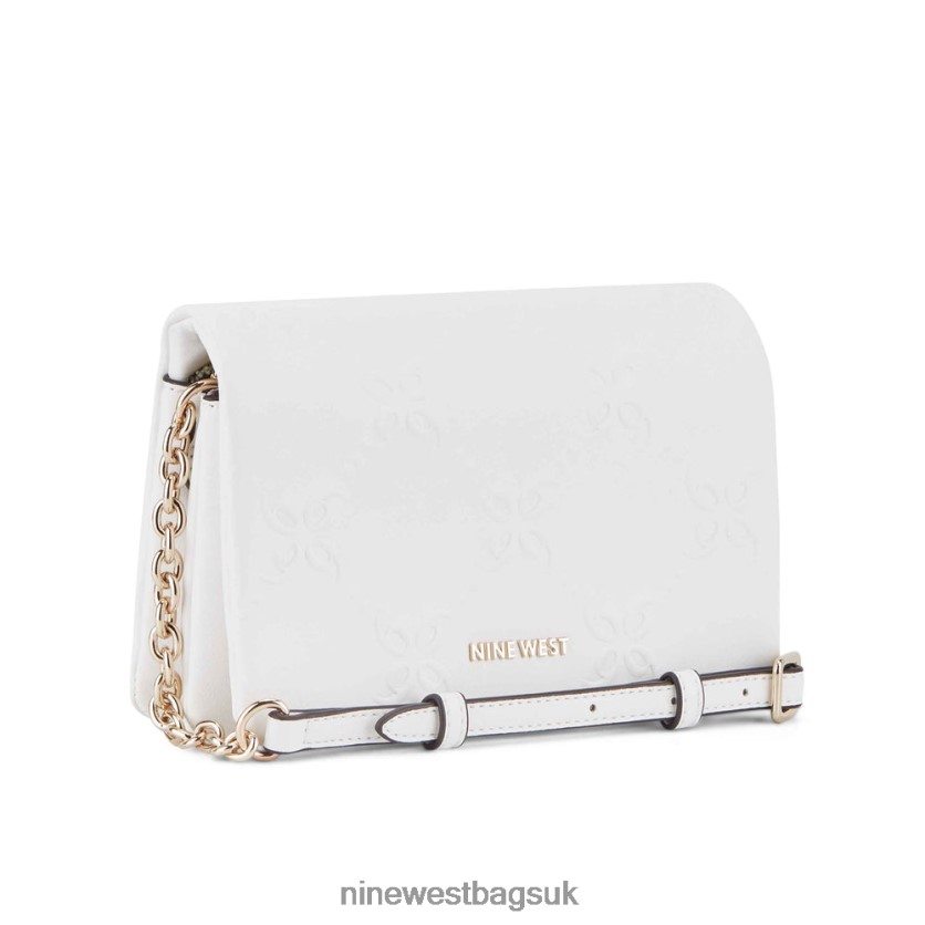 Nine West Dixie Mini Crossbody Flap RFX40B2460 - Nine West Bags UK Optic White