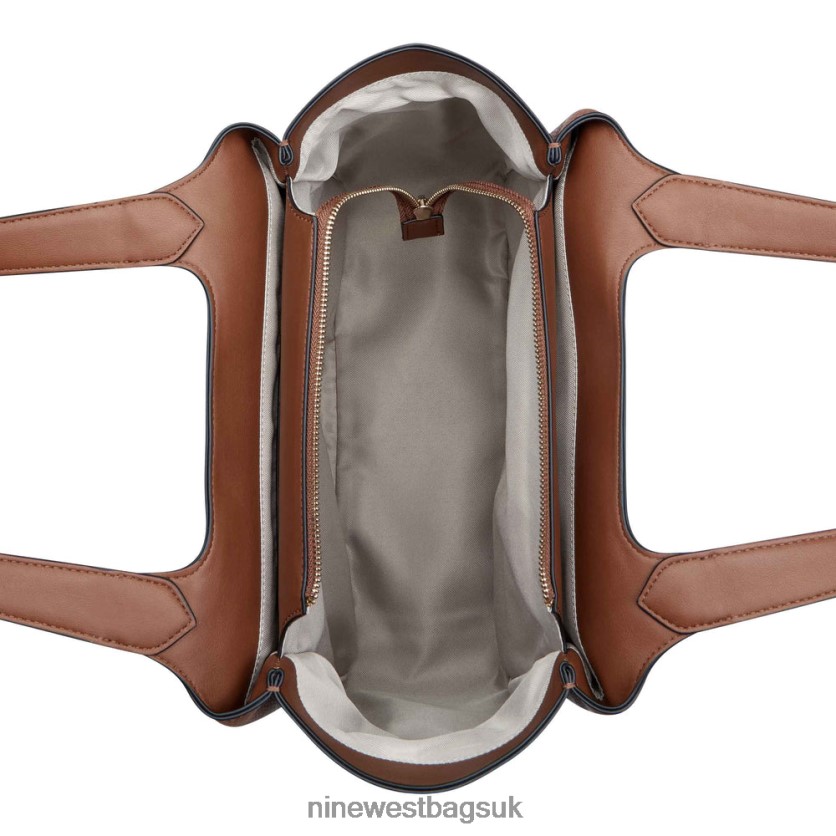Nine West Emmaline Jet Set Shopper RFX40B2463 - Nine West UK Sale Saddle Tan