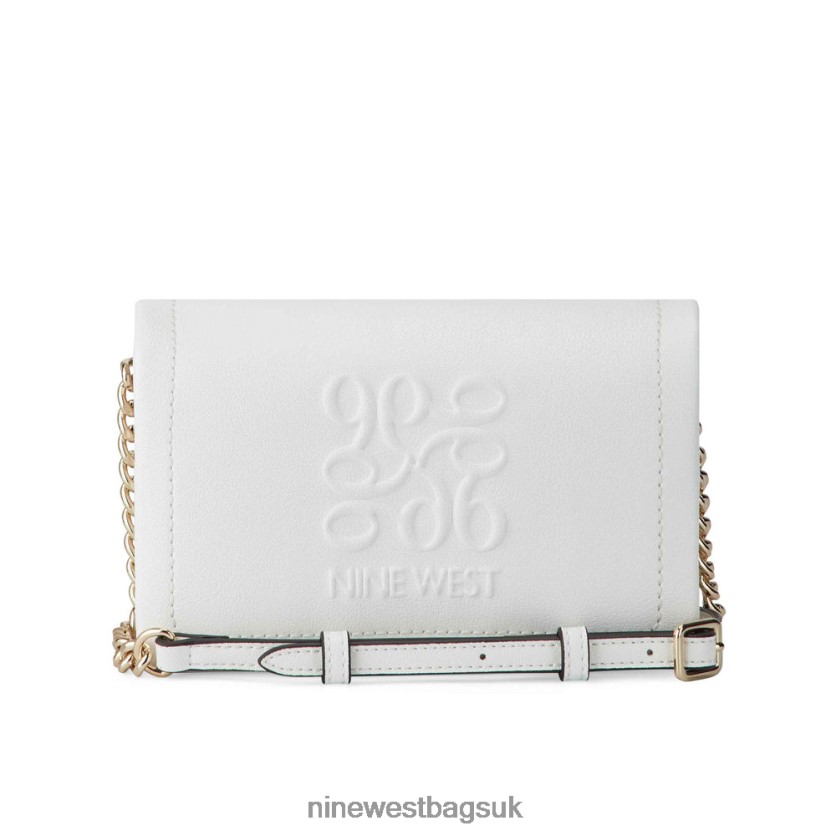 Nine West Emmaline Mini Crossbody Flap RFX40B2465 - Nine West UK Optic White