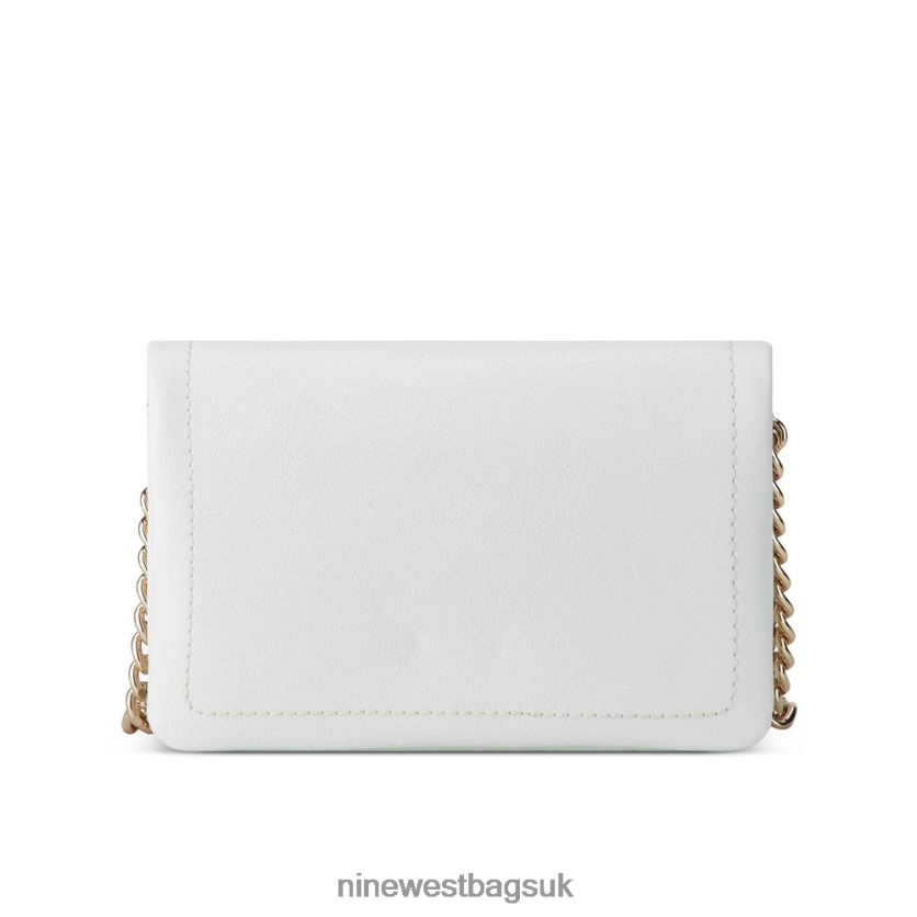 Nine West Emmaline Mini Crossbody Flap RFX40B2465 - Nine West UK Optic White