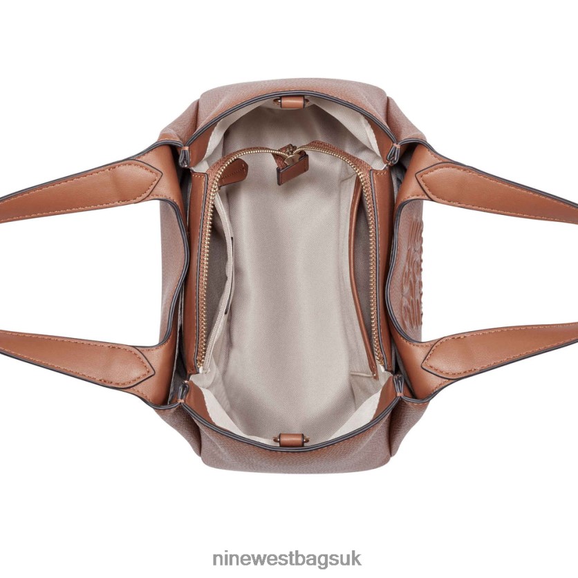 Nine West Emmaline Small Shopper RFX40B2471 - Nine West UK Sale Saddle Tan