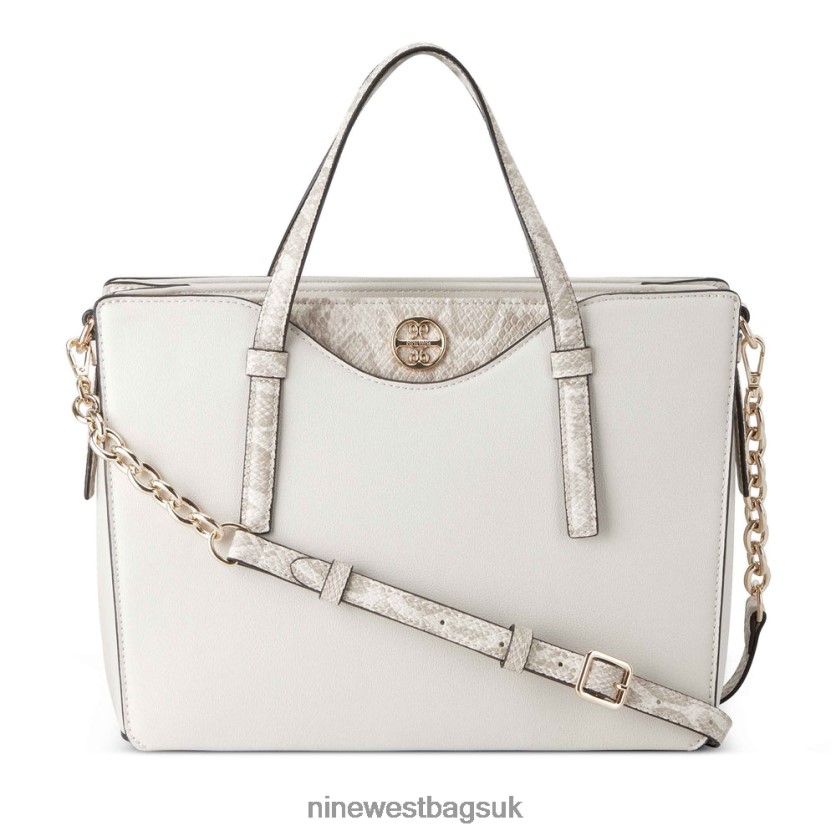 Nine West Geneva Jet Set Satchel RFX40B2478 - Nine West Sandals UK Milk Multi