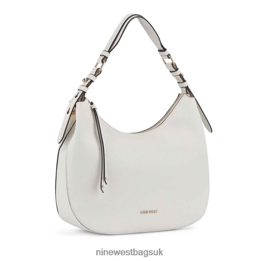 Nine West Irina Hobo RFX40B2482 - Nine West Sandals UK Optic White Micro Pebble