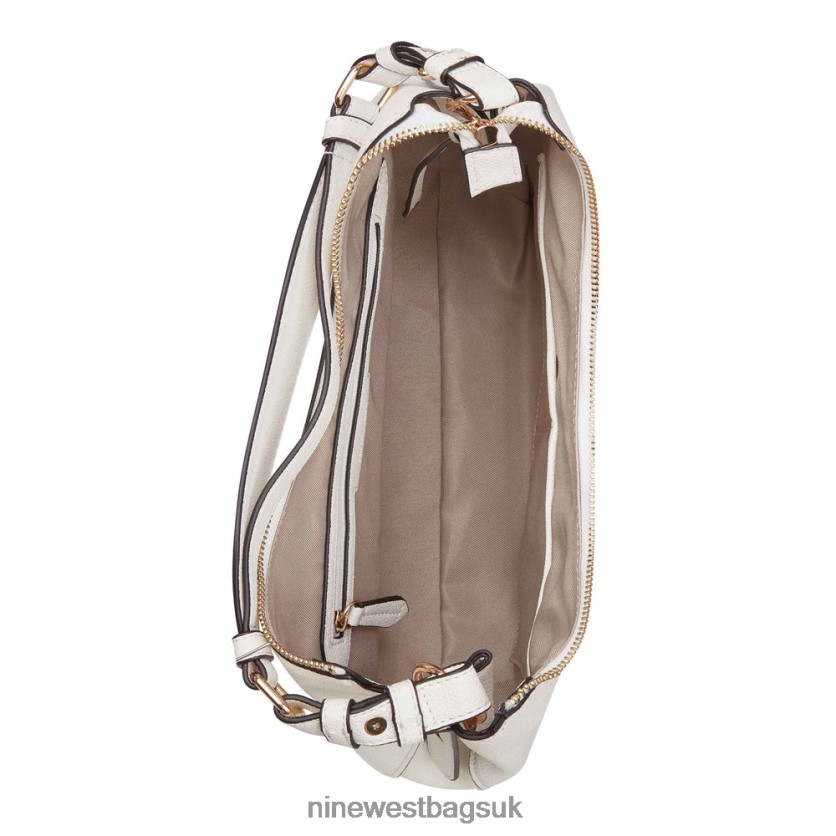 Nine West Irina Hobo RFX40B2482 - Nine West Sandals UK Optic White Micro Pebble