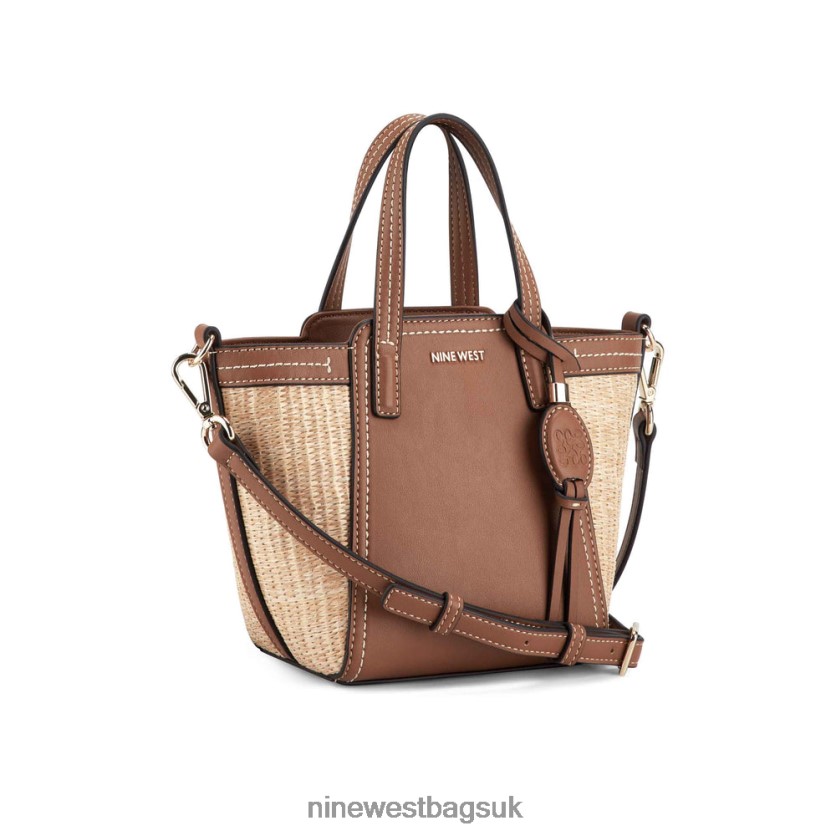 Nine West Jenae Mini Elite Tote RFX40B2487 - Nine West UK Sale Saddle Tan