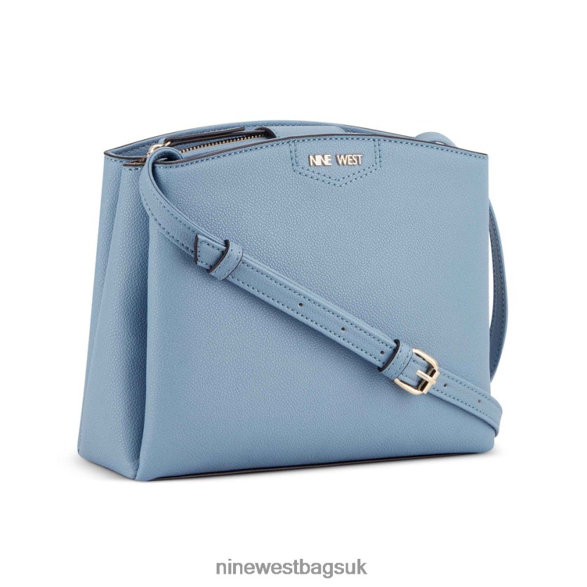 Nine West Jorie Mini Jet Set Crossbody RFX40B2492 - Nine West Bags UK Pale Denim