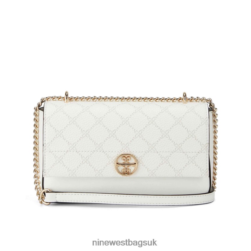 Nine West Kyelle Convertible Crossbody Flap RFX40B2494 - Nine West Sandals UK Optic White