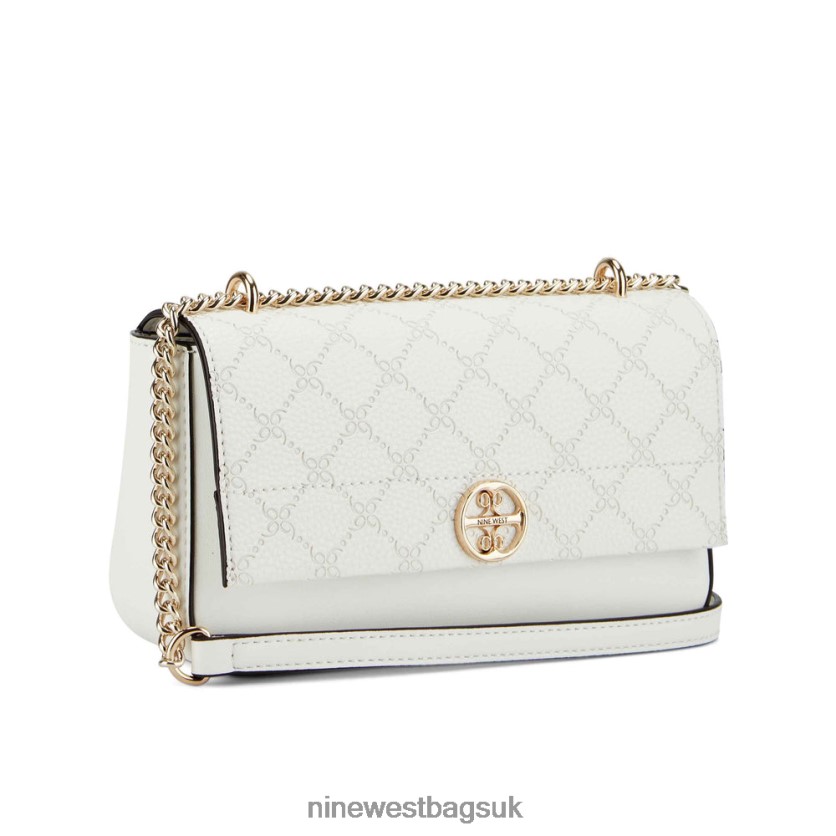 Nine West Kyelle Convertible Crossbody Flap RFX40B2494 - Nine West Sandals UK Optic White