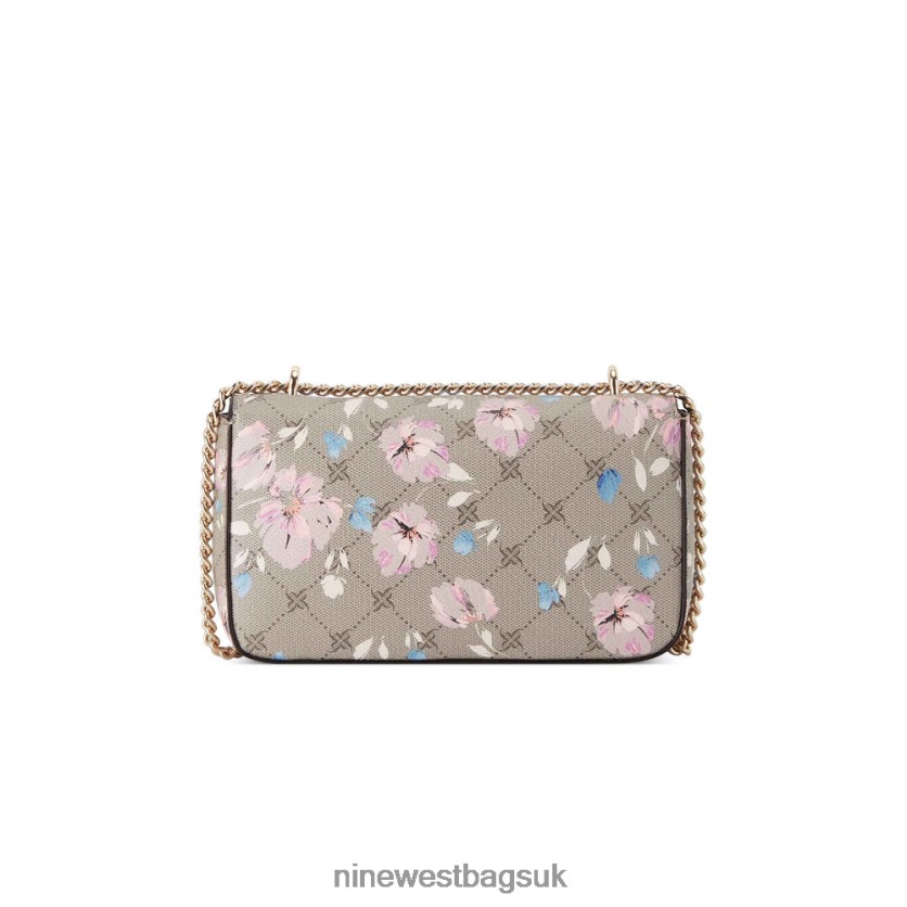 Nine West Kyelle Convertible Xbody Flap RFX40B2495 - Nine West UK Sale Floral Logo