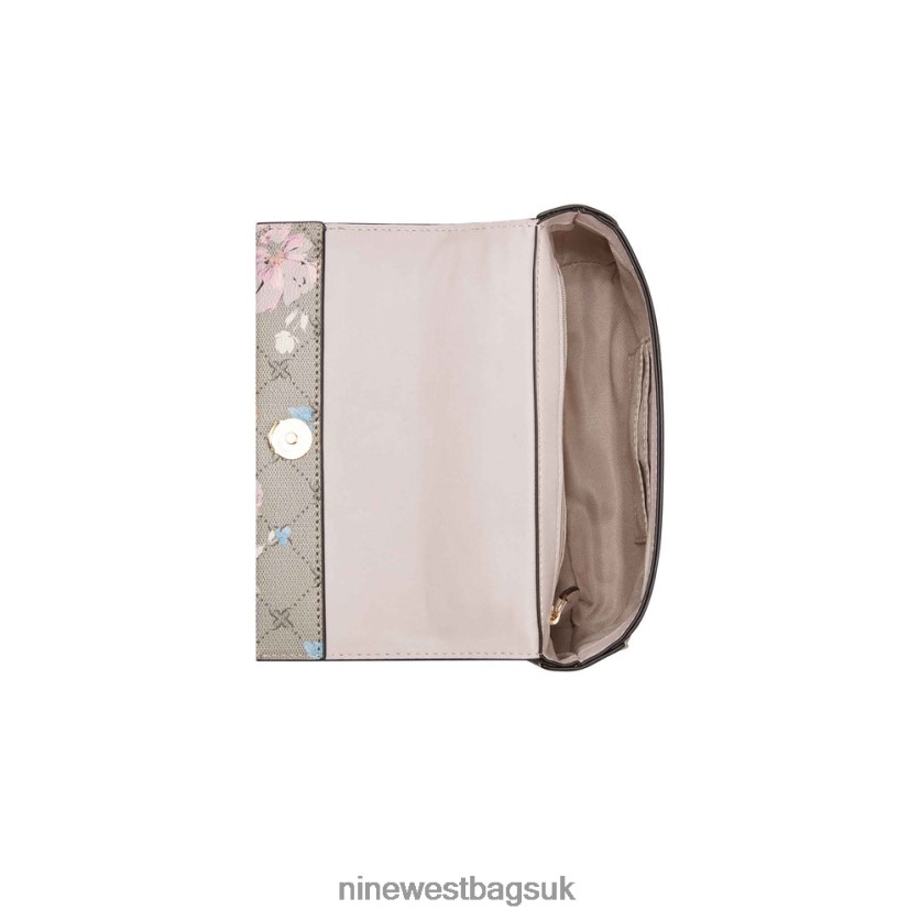 Nine West Kyelle Convertible Xbody Flap RFX40B2495 - Nine West UK Sale Floral Logo
