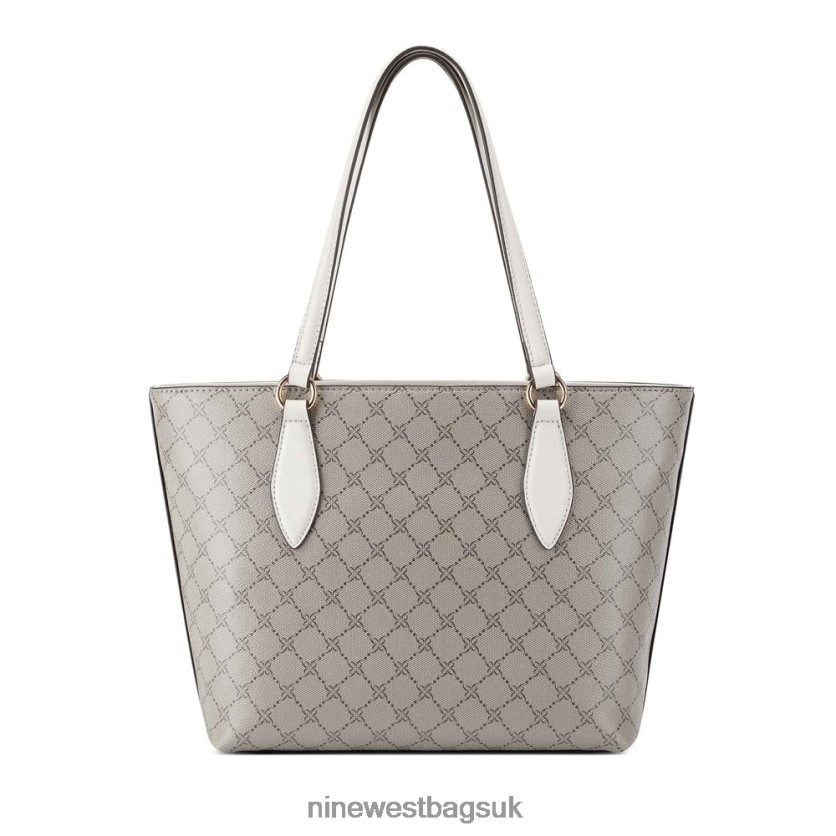 Nine West Kyelle Small Tote RFX40B2499 - Nine West UK Sale Beige Logo/Milk