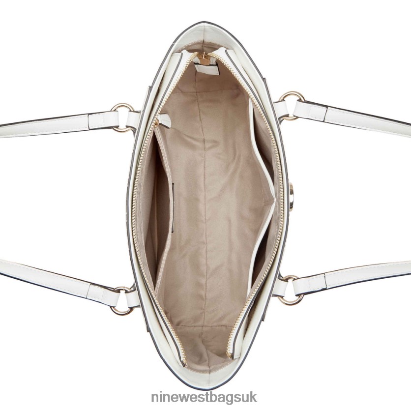 Nine West Kyelle Small Tote RFX40B2500 - Nine West Bags UK Optic White