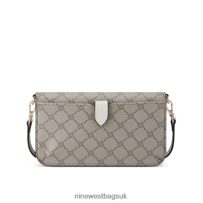 Nine West Kyelle Wallet On A String RFX40B2501 - Nine West UK Beige Logo/Milk