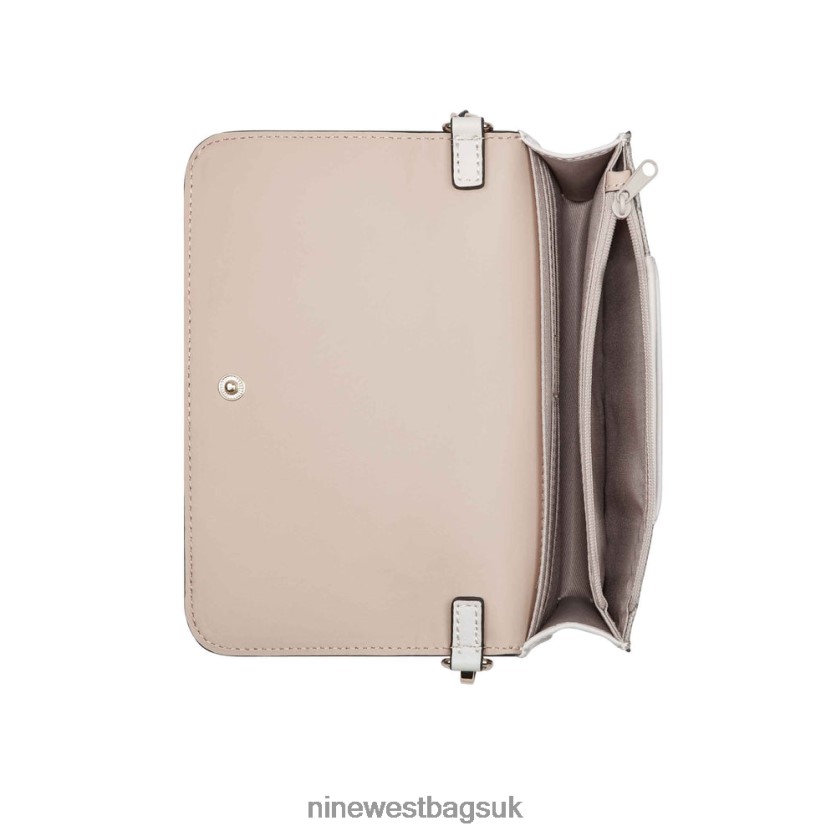 Nine West Kyelle Wallet On A String RFX40B2501 - Nine West UK Beige Logo/Milk