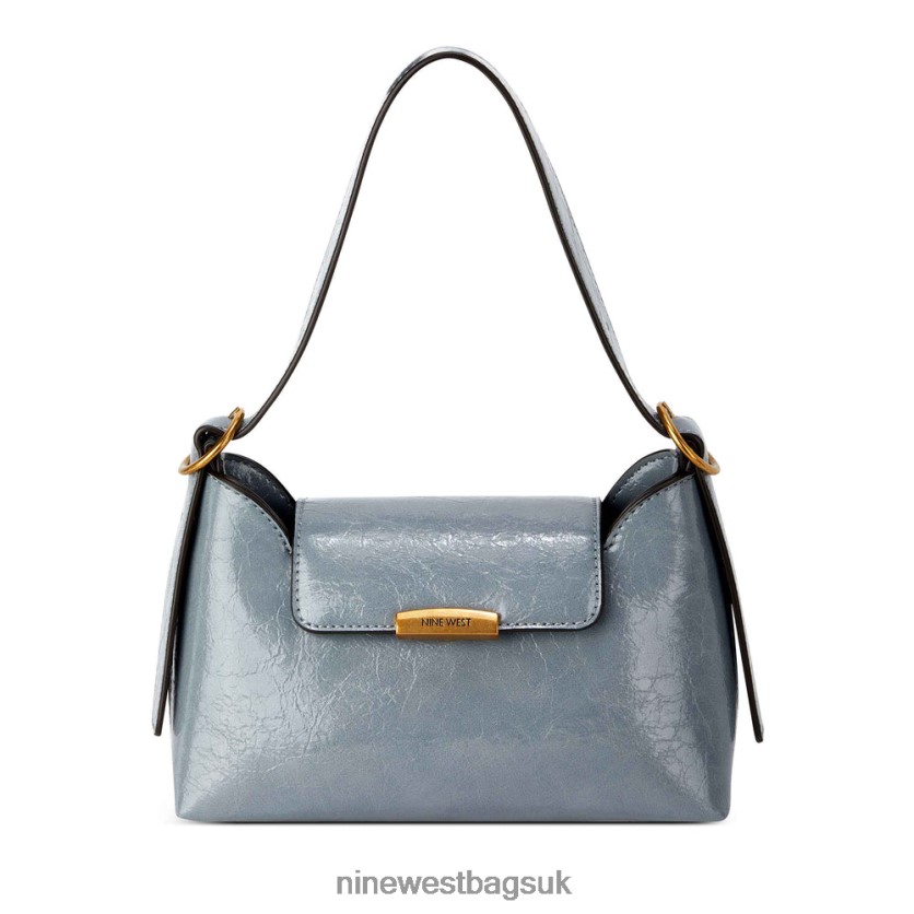 Nine West Effie Flap Shoulder Bag RFX40B2740 - Nine West UK Sale Slate