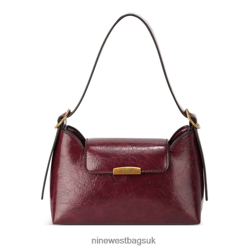 Nine West Effie Flap Shoulder Bag RFX40B2775 - Nine West Sandals UK Merlot