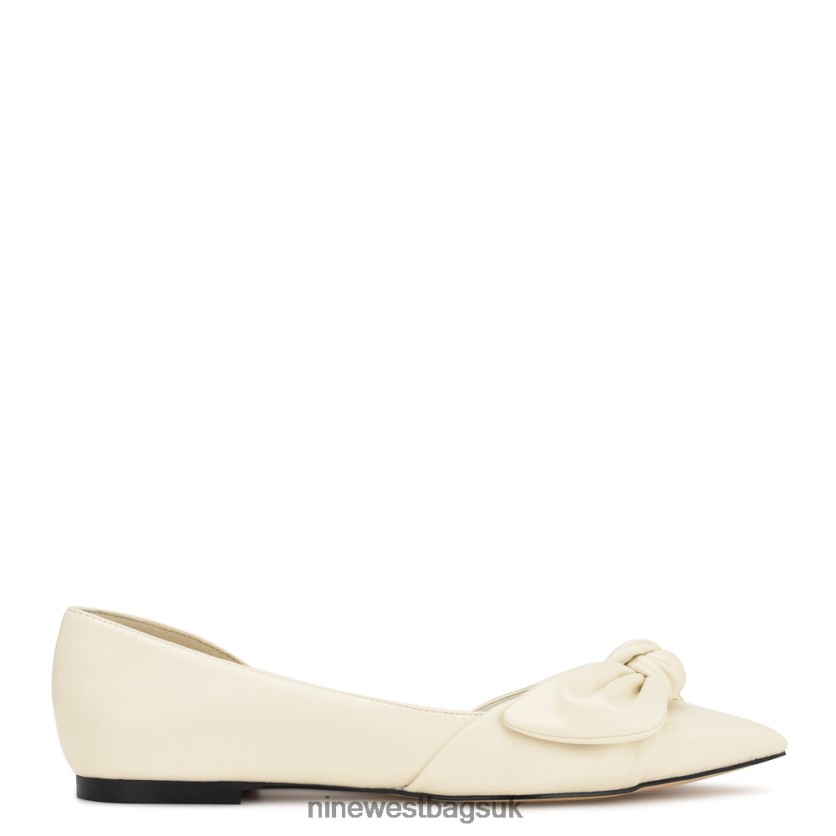 Nine West Bannie d'Orsay Flats RFX40B2270 - Nine West Sandals UK Chic Cream