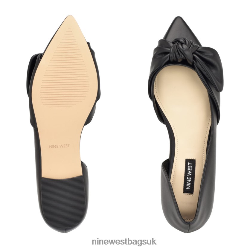 Nine West Bannie d\'Orsay Flats RFX40B2271 - Nine West UK Sale Black