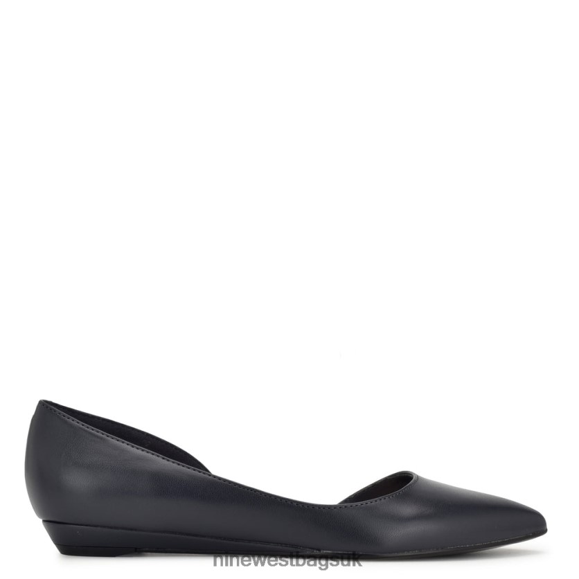 Nine West Saige d'Orsay Flats RFX40B2272 - Nine West Bags UK French Navy